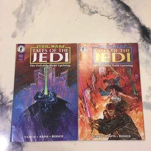 Lot of 2 Star Wars comics books